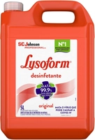 (REC) (R$28,03 / + Por -) Lysoform Original Desinfetante Líquido 5L
