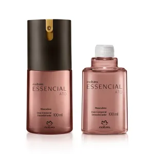 Kit Desodorante Essencial Ato Masculino + Refil