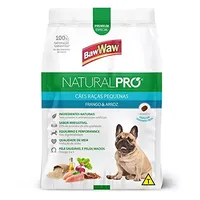 [Recorrência] Ração Baw Waw Natural Pro para cães raças pequenas sabor Frango e Arroz - 10,1kg