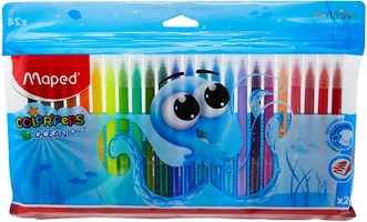 Caneta Hidrográfica, Maped, Ocean Polvo, 845924, 24 Cores