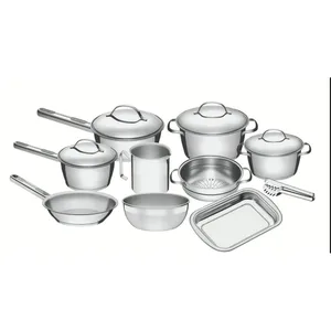 Jogo Panelas Tramontina Inox Allegra 10 Peças