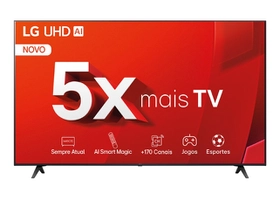Smart TV 4k LG UHD UT80 75 polegadas 75UT8050