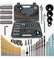 Kit com 103 Peças Brocas e Bits de Titânio