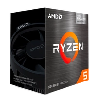 Processador Amd Am4 Ryzen 5 5600g Box 6 Cores - 12 Threads - 4.4ghz - 16mb Cache - Wraith Stealth - 