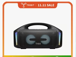 [Com cashback R$794] [BRASIL] Caixa de Som Bluetooth Tribit Stormbox Blast 90W, RGB, IPX7