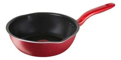 Wok com Indução 28cm Vermelha So Chef