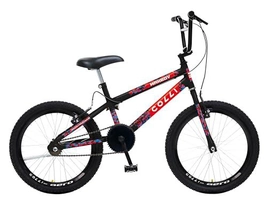 Bicicleta Colli Aro 20 Max Boy Cross/BMX Preto Fosco