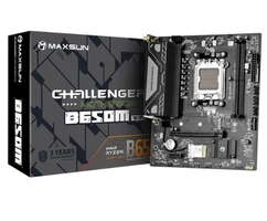 Placa Mãe Maxsun Challenger B650M WI-FI, Chipset B650, AMD AM5, MATX, DDR5, MS-Challenger B650M WIFI