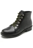 Bota Coturno DAFITI SHOES Lisa Preta R$56