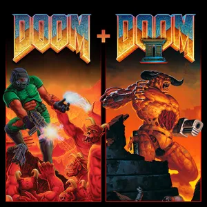 (R$ 0,76 Saldo Kinguin) Pacote com 2 Jogos + DLCs: DOOM + DOOM II - PC