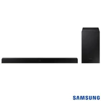 Soundbar Samsung com 2.1 Canais e 320W - HW-T555/ZD | R$899