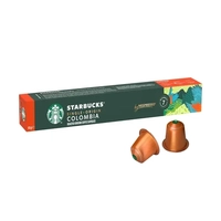 [Leve 3 Pague R$ 12,60 cada] Café em Cápsula Starbucks Single-Origin Colombia By Nespresso 10 Cápsulas