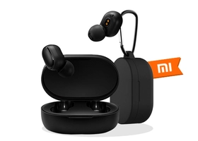 Mi True Wireless Earbuds Basic + Capa de silicone com mosquetão