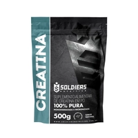 Creatina Monohidratada 500g - 100% Pura Importada - Soldiers Nutrition
