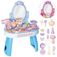 Penteadeira Infantil Princesa com Acessórios Azul