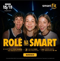 Smartfit grátis até o final do ano (14-18anos)
