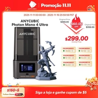 [Com cashback R$1247] [Do Brasil] Impressora 3D Resina Photon Mono 4 Ultra