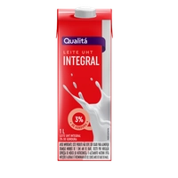 (Regional) Leite UHT Integral Qualitá Caixa com Tampa 1l