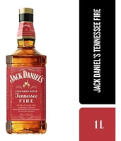 Jack Daniel's Licor de Whisky Tennessee Fire 1L