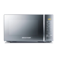 [REEMBALADO] Micro-ondas Brastemp 20 Litros Cor Inox Espelhado com Funções Pré-preparo Outlet - BMS20AR_OUT - 220V