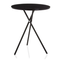 MESA LATERAL CORA PRETO D42X51H por R$ 60