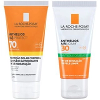 La Roche Posay Anthelios Airlicium FPS 30 e Anthelios XL FPS70 Kit - 2 Protetores Solares + 3 Minis