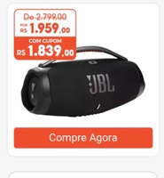 Caixa de som Boombox 3