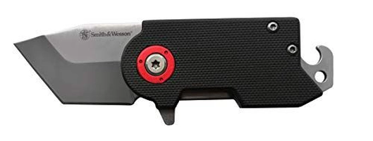 Faca dobrável Smith & Wesson Benji, 6,35 cm, preto