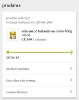 2 Leite Ninho por 7,98 Americanas (1 compra)