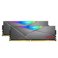 Memória DDR4 XPG Spectrix D50, 16GB (2x8GB), 3600Mhz, CL18, RGB, Gray, AX4U360016G18I-DT50