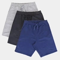 (APP) Kit Bermuda Burn Básica Masculina C/ 3 Peças