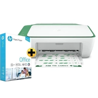 Combo Impressora Multifuncional HP DeskJet Ink Advantage 2376 + Papel sulfite HP Office A4