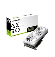 Placa de Vídeo Gigabyte NVIDIA GeForce RTX 4070 Aero OC V2 White, 12GB, GDDR6X