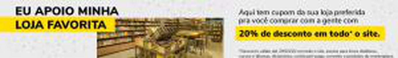 20% off em todo site Saraiva