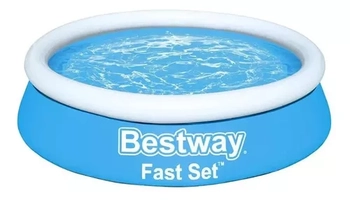 Piscina Inflável Infantil Redonda Fast Set 940litros Bestway