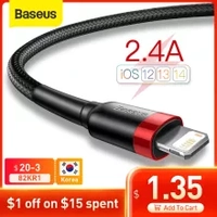 Cabo de iPhone Baseus 2.4A 0.25m
