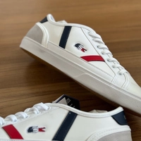 Tênis Lacoste Masculino Sideline Tricolor