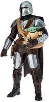 STAR WARS Figuras Eletrônicas Galactic Action - The Mandalorian & Grogu Interativos 30 cm - F5194 - 