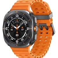 Samsung Galaxy Watch Ultra Smartwatch 47mm Lte Caixa Titânio Cinza Pulseira Laranja