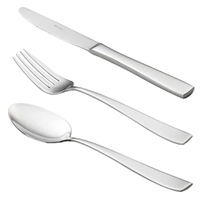 Faqueiro Pisa - 30 Peças - em Aço Inox com Cabo Monobloco - Wolff R$ 159