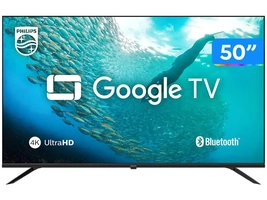 [Magalu] Smart TV 50" 4K UHD D-LED Philips Série 7019 50PUG7019/78 VA Wi-Fi Bluetooth Google Assistente 3 HDMI 2 USB