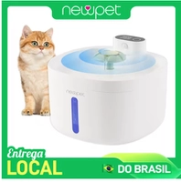  Fonte de água automática para gatos 4000mAh  Newpet 2.6L