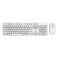 [Oferta Relâmpago] Teclado e mouse sem fio Dell - KM636 (Branca)