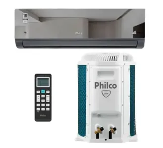 Ar Condicionado Split Inverter Philco Espelhado 12000 BTUs Quente e Frio PAC12000IQFM15E 220V