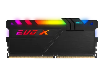 Memória DDR4 Geil EVO X II RGB Sync, Edição AMD, 8GB, 3600MHz, GAEXSY48GB3600C18BSC