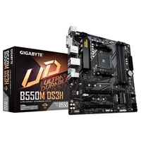 Placa-Mãe Gigabyte B550M DS3H, AMD AM4, Micro ATX, DDR4 | R$759