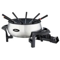 Aparelho de Fondue Elétrico 10 Peças Oster Inox - R$149