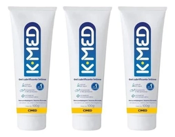 Kit 3 K-med Gel Lubrificante Íntimo 100g Neutro