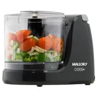 Mini Processador de Alimentos Mallory OGGI + 130W – Preto | R$59