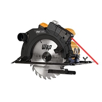 Serra Circular WAP 7.1/4" 1500W ESC 1500 com Laser e Ajuste